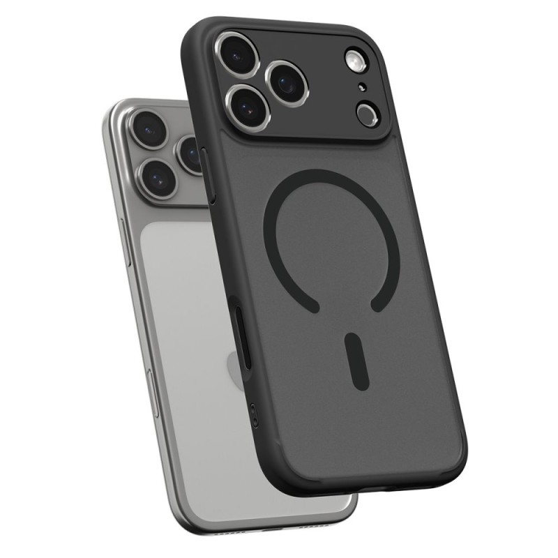 SPIGEN ULTRA HYBRID MagSafe кейс за iPhone 17 Pro, Frost Black - SPIGEN ULTRA HYBRID MagSafe кейс за iPhone 17 Pro, Frost Black - 8800283314816-ACS10349