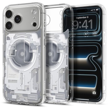 SPIGEN ULTRA HYBRID Magsafe калъф за iPhone 17 PRO ZERO ONE, бял SPIGEN ULTRA HYBRID Magsafe калъф за iPhone 17 PRO ZERO ONE, бял