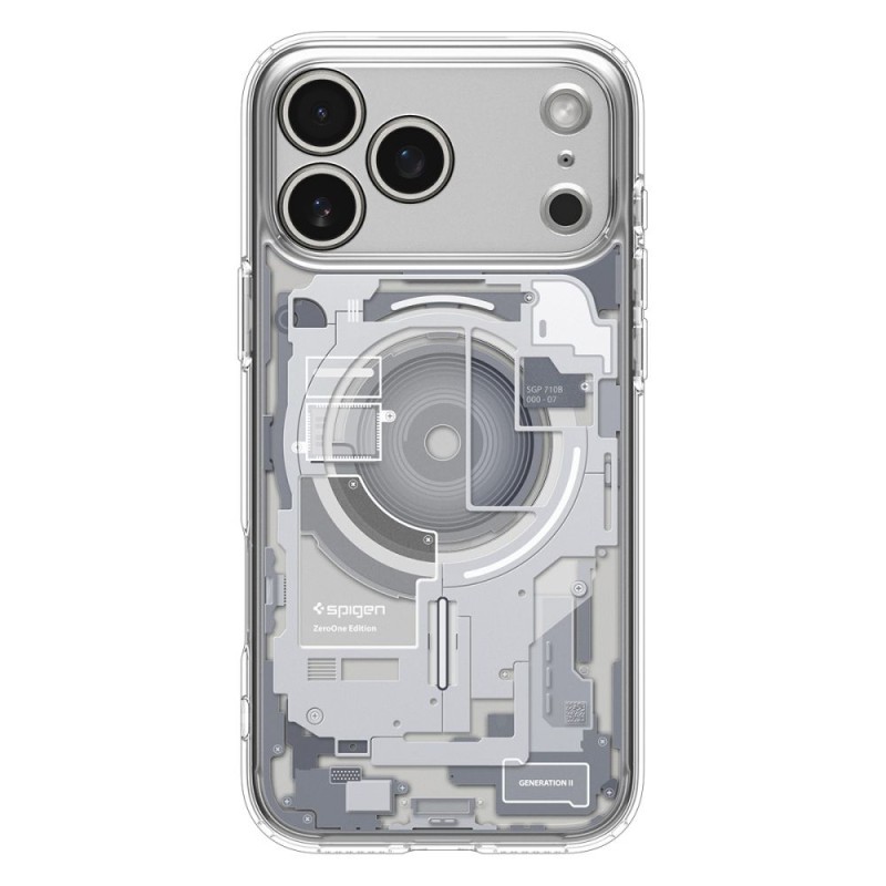 SPIGEN ULTRA HYBRID Magsafe калъф за iPhone 17 PRO ZERO ONE, бял - SPIGEN ULTRA HYBRID Magsafe калъф за iPhone 17 PRO ZERO ONE, бял - 8800283314830-ACS10351