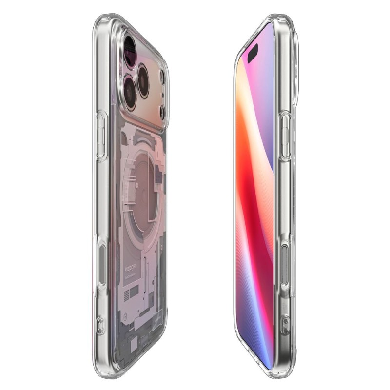 SPIGEN ULTRA HYBRID Magsafe калъф за iPhone 17 PRO ZERO ONE, бял - SPIGEN ULTRA HYBRID Magsafe калъф за iPhone 17 PRO ZERO ONE, бял - 8800283314830-ACS10351