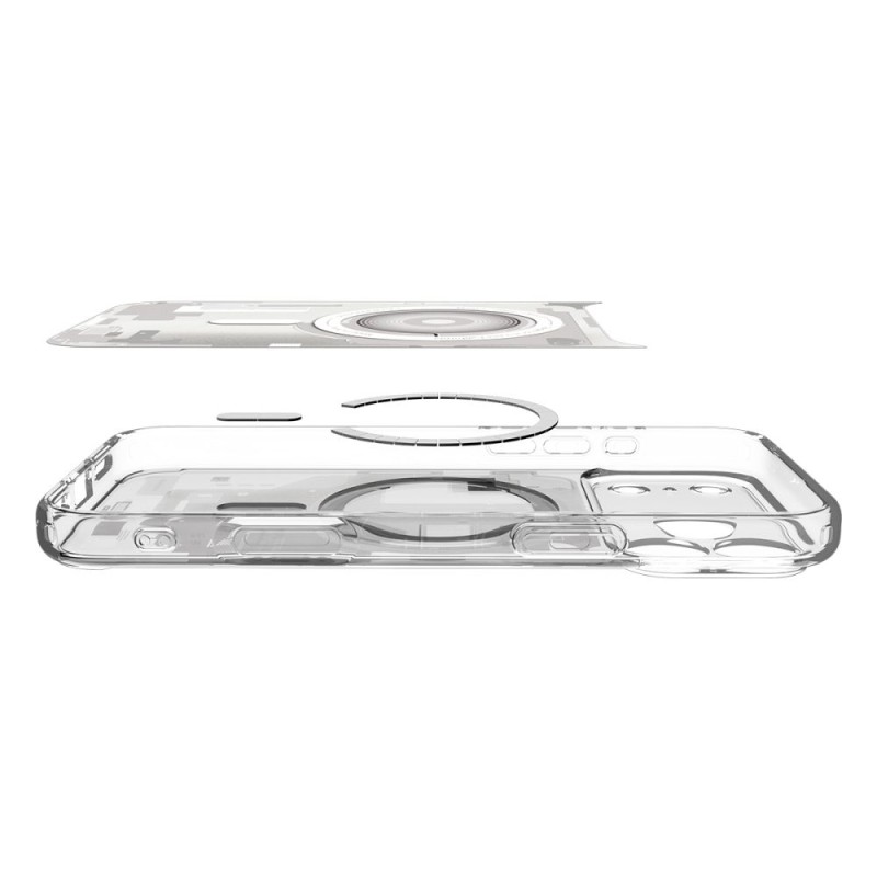 SPIGEN ULTRA HYBRID Magsafe калъф за iPhone 17 PRO ZERO ONE, бял - SPIGEN ULTRA HYBRID Magsafe калъф за iPhone 17 PRO ZERO ONE, бял - 8800283314830-ACS10351