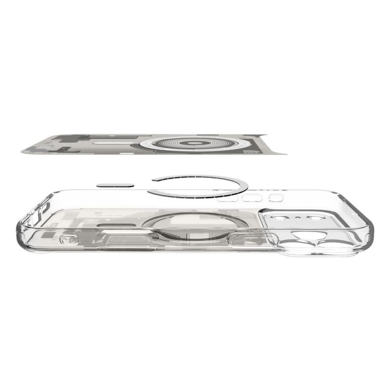 Spigen Ultra Hybrid Magsafe за iPhone 17 Pro – Zero One Natural Titanium (ACS10352) - Spigen Ultra Hybrid Magsafe за iPhone 17 Pro – Zero One Natural Titanium (ACS10352) - 8800283314847-ACS10352
