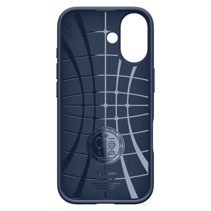 Spigen Liquid Air за iPhone 17 Navy Blue (ACS10370) - Spigen Liquid Air за iPhone 17 Navy Blue (ACS10370) - 8800283315028-ACS10370