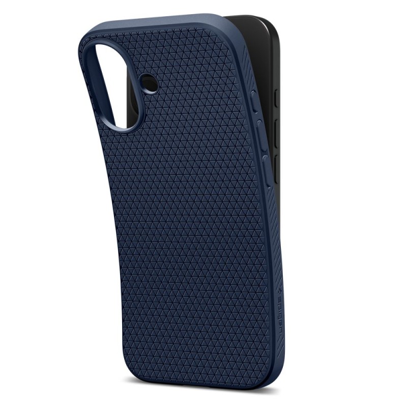 Spigen Liquid Air за iPhone 17 Navy Blue (ACS10370) - Spigen Liquid Air за iPhone 17 Navy Blue (ACS10370) - 8800283315028-ACS10370