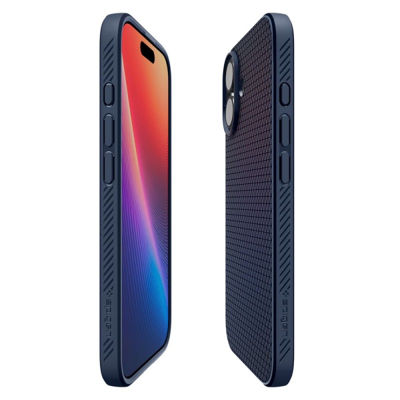 Spigen Liquid Air за iPhone 17 Navy Blue (ACS10370) - Spigen Liquid Air за iPhone 17 Navy Blue (ACS10370) - 8800283315028-ACS10370