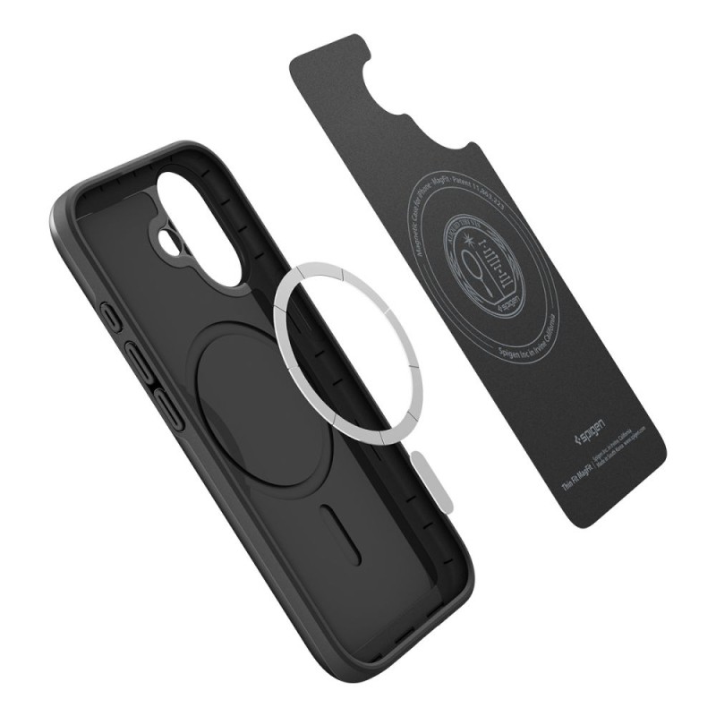 SPIGEN THIN FIT MAG MagSafe iPhone 17 Black - 8800283315059-ACS10373