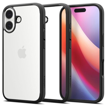 Spigen Ultra Hybrid за iPhone 17 (матово черно)