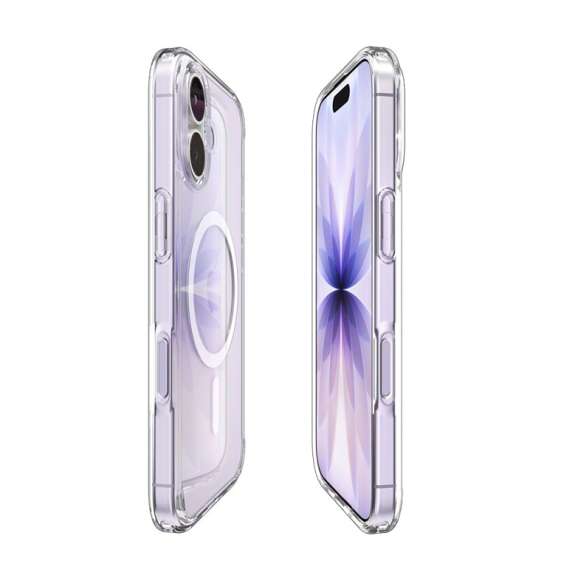 Spigen Ultra Hybrid MagSafe iPhone 17 Clear/White (SKU 8800283315127-ACS10380) - Spigen Ultra Hybrid MagSafe iPhone 17 Clear/White (SKU 8800283315127-ACS10380) - 8800283315127-ACS10380