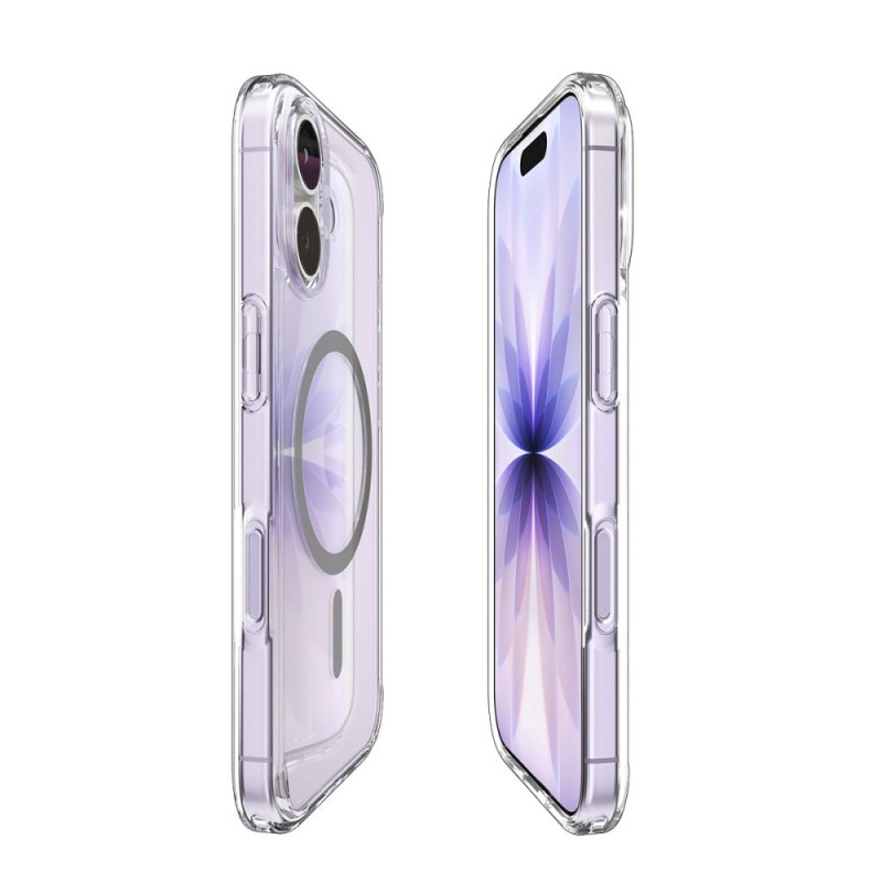 SPIGEN ULTRA HYBRID MAGSAFE iPhone 17 Clear/Graphite - SPIGEN ULTRA HYBRID MAGSAFE iPhone 17 Clear/Graphite - 8800283315134-ACS10381