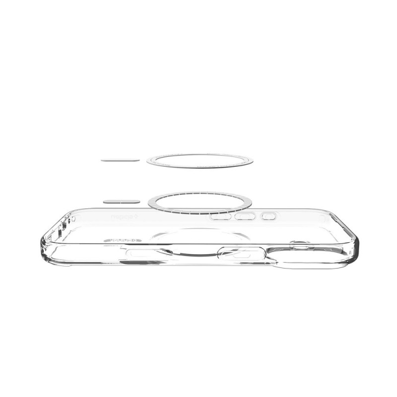 SPIGEN ULTRA HYBRID MAGSAFE iPhone 17 Clear/Graphite - SPIGEN ULTRA HYBRID MAGSAFE iPhone 17 Clear/Graphite - 8800283315134-ACS10381