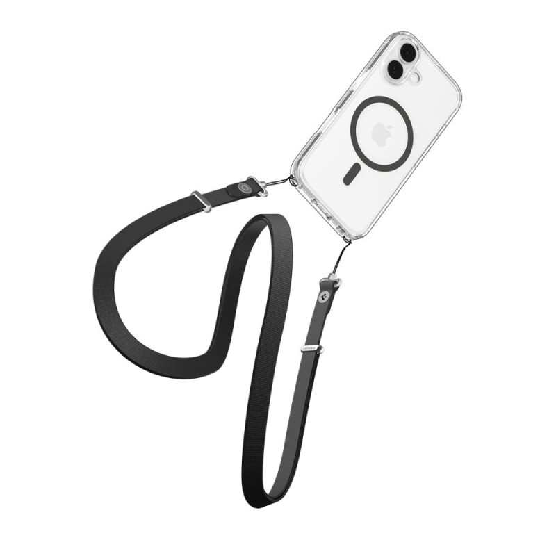 SPIGEN ULTRA HYBRID MAGSAFE iPhone 17 Clear/Graphite - SPIGEN ULTRA HYBRID MAGSAFE iPhone 17 Clear/Graphite - 8800283315134-ACS10381