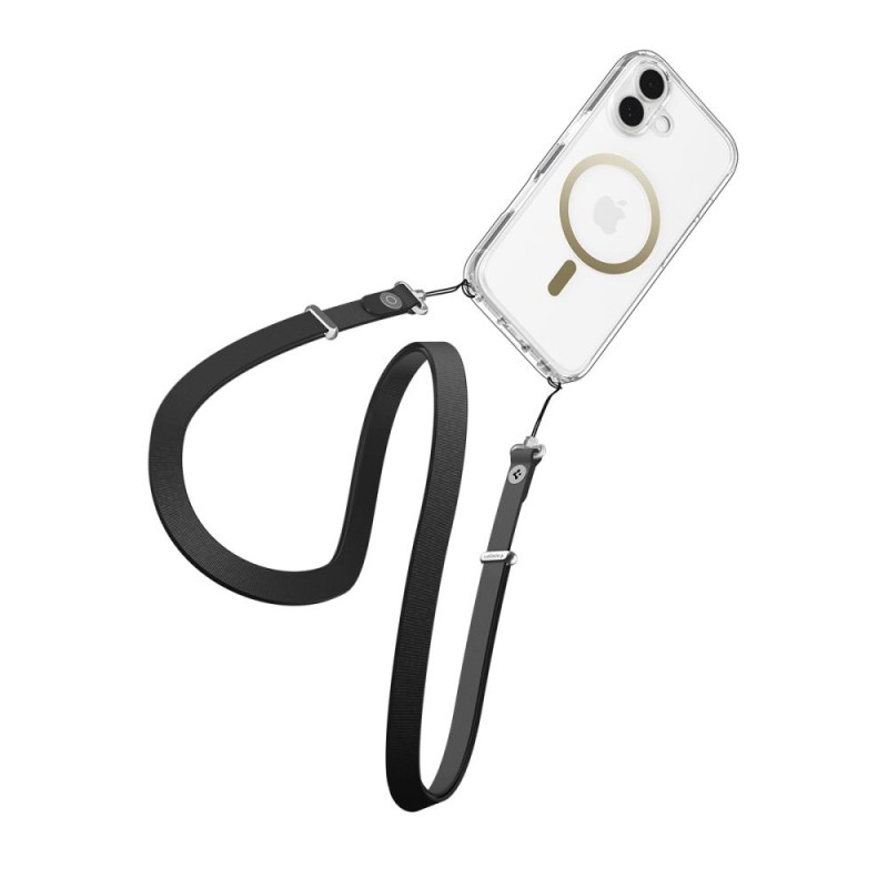 Spigen Ultra Hybrid MagSafe за iPhone 17 Clear/Gold (ACS10382) - 8800283315141-ACS10382