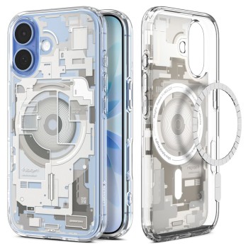 Spigen Ultra Hybrid Magsafe за iPhone 17 – Zero One Natural Titanium (ACS10386)