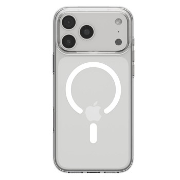 Spigen Liquid Crystal MagSafe iPhone 17 Pro Max Clear/White (прозрачен) Spigen Liquid Crystal MagSafe iPhone 17 Pro Max Clear/White (прозрачен)