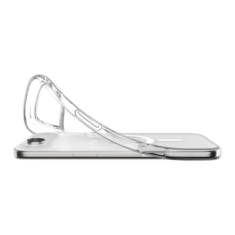 SPIGEN Liquid Crystal MagSafe за iPhone Air (прозрачен/бял) - SPIGEN Liquid Crystal MagSafe за iPhone Air (прозрачен/бял) - 8800283315271-ACS10395
