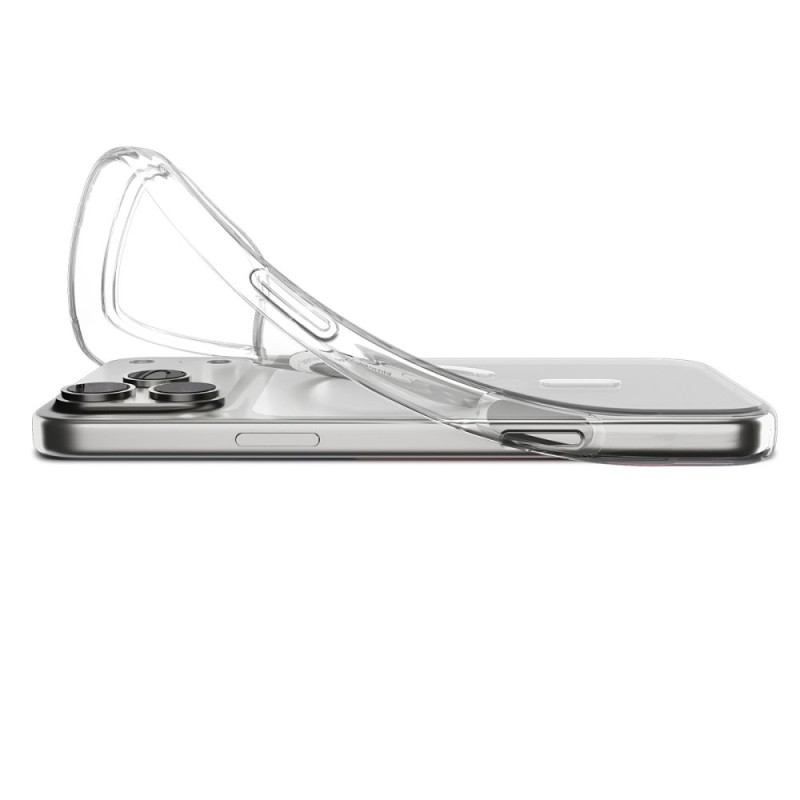 Spigen Liquid Crystal MagSafe за iPhone 17 Pro (прозрачно/бяло) - Spigen Liquid Crystal MagSafe за iPhone 17 Pro (прозрачно/бяло) - 8800283315288-ACS10396
