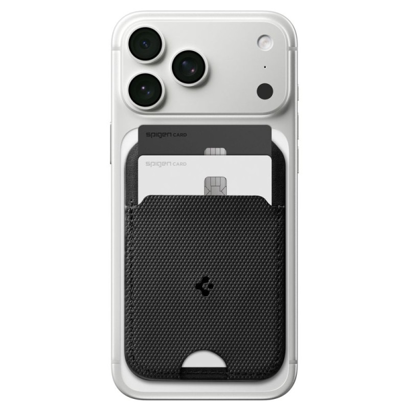 SPIGEN S314-2 Slim Fold Tripod MagSafe универсален магнитен държач/калъф за карти BLACK - SPIGEN S314-2 Slim Fold Tripod MagSafe универсален магнитен държач/калъф за карти BLACK - 8800283315387-AFA10406