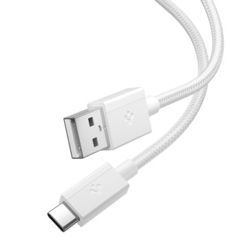 SPIGEN EB6015AC Essential кабел USB-A към USB-C 60W 150 см бял
