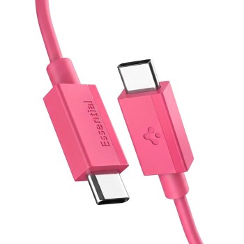 Spigen EB6010CC Essential USB-C кабел 60W, 100 см, Pink