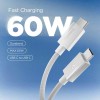 SPIGEN EB6015CC ESSENTIAL USB-C към USB-C кабел 60W, 150 см, бял - SPIGEN EB6015CC ESSENTIAL USB-C към USB-C кабел 60W, 150 см, бял - 8800283315486-ACA10416