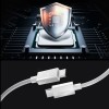 SPIGEN EB6015CC ESSENTIAL USB-C към USB-C кабел 60W, 150 см, бял - SPIGEN EB6015CC ESSENTIAL USB-C към USB-C кабел 60W, 150 см, бял - 8800283315486-ACA10416