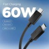 SPIGEN EB6015CC Essential USB-C към USB-C кабел 60W 150 см черен - SPIGEN EB6015CC Essential USB-C към USB-C кабел 60W 150 см черен - 8800283315493-ACA10417