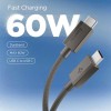 SPIGEN EB6015CC Essential USB-C към USB-C кабел 60W 150 см Gunmetal - SPIGEN EB6015CC Essential USB-C към USB-C кабел 60W 150 см Gunmetal - 8800283315509-ACA10418