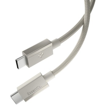 Spigen EB6015CC Essential USB-C кабел 60W 150 см Natural Titanium