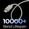Spigen EB6015CC Essential USB-C кабел 60W 150 см Natural Titanium - Spigen EB6015CC Essential USB-C кабел 60W 150 см Natural Titanium - 8800283315516-ACA10419