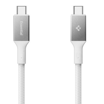 SPIGEN EB10015CC Essential USB Type-C кабел 100W 150 см бял