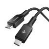 SPIGEN EB10015CC Essential кабел USB Type-C 100W 150 см черен - SPIGEN EB10015CC Essential кабел USB Type-C 100W 150 см черен - 8800283315530-ACA10421