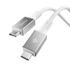 SPIGEN EB24015CC Essential кабел USB-C (Type-C) 240W, 150 см, бял - SPIGEN EB24015CC Essential кабел USB-C (Type-C) 240W, 150 см, бял - 8800283315547-ACA10422