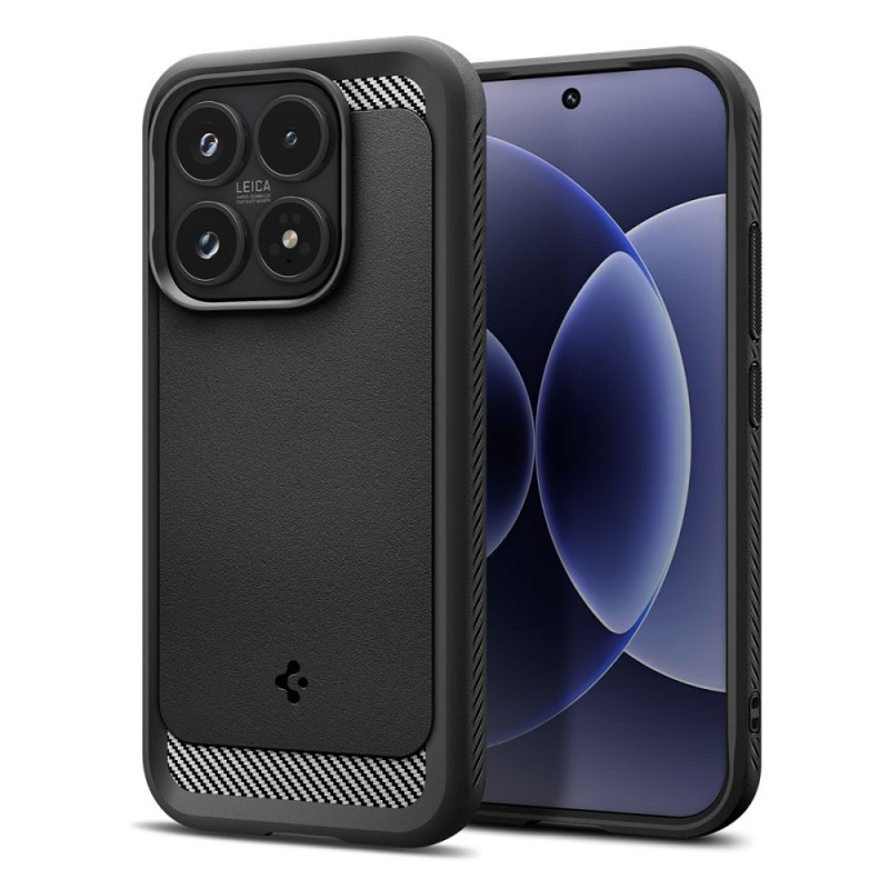 Spigen Rugged Armor за Xiaomi 17 (Matte Black) - Spigen Rugged Armor за Xiaomi 17 (Matte Black) - 8800283315905-ACS10458