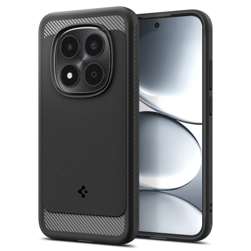 Spigen Rugged Armor за Xiaomi Redmi Note 15 Pro 5G Matte Black (ACS10460) - 8800283315929-ACS10460
