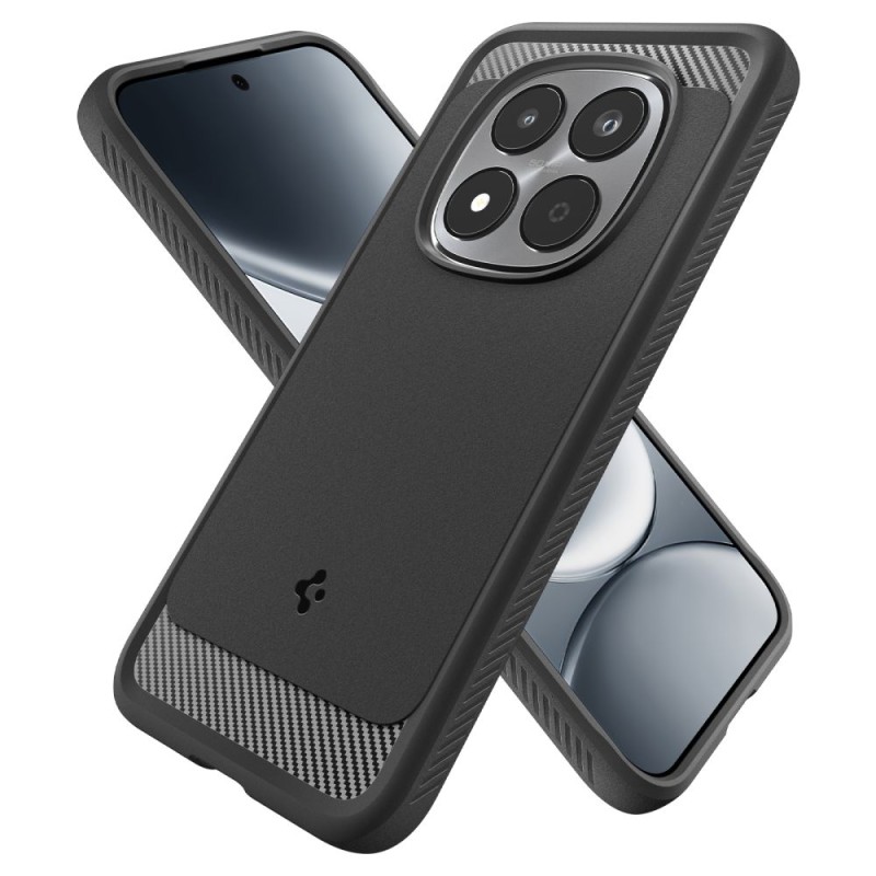 Spigen Rugged Armor за Xiaomi Redmi Note 15 Pro 5G Matte Black (ACS10460) - 8800283315929-ACS10460