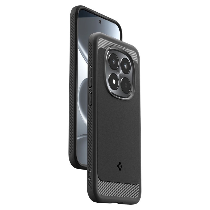 Spigen Rugged Armor за Xiaomi Redmi Note 15 Pro 5G Matte Black (ACS10460) - 8800283315929-ACS10460