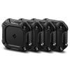 Spigen Tough Armor 4-pack за Apple AirTag 1/2 (Black) - 8800283315967-ACS10464