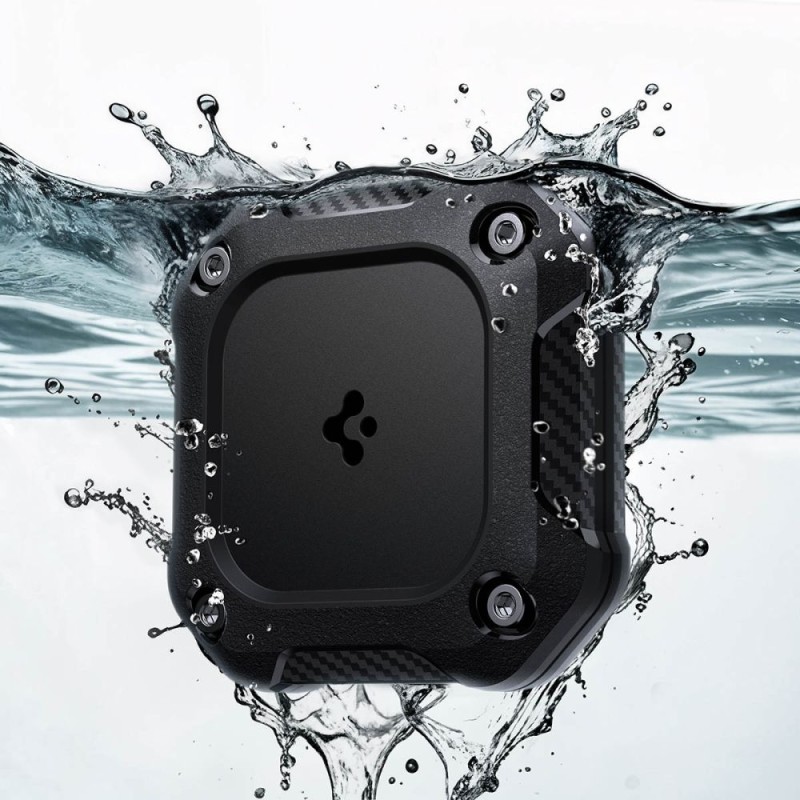 Spigen Tough Armor 4-pack за Apple AirTag 1/2 (Black) - 8800283315967-ACS10464