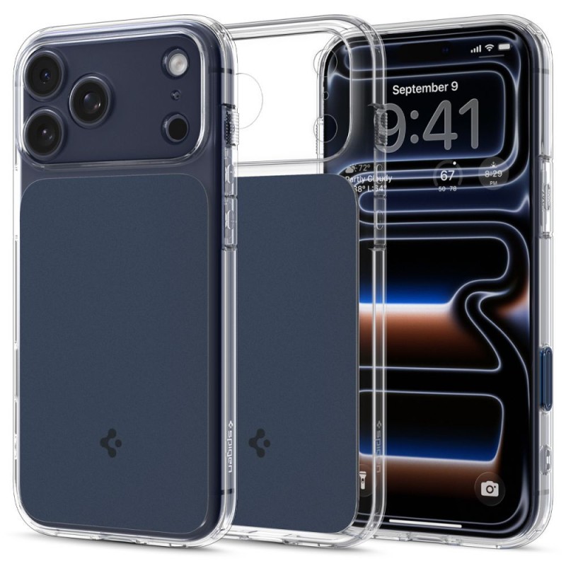 Spigen Ultra Hybrid „T” Magsafe кейс за iPhone 17 Pro мат синьо - Spigen Ultra Hybrid „T” Magsafe кейс за iPhone 17 Pro мат синьо - 8800283316087-ACS10476
