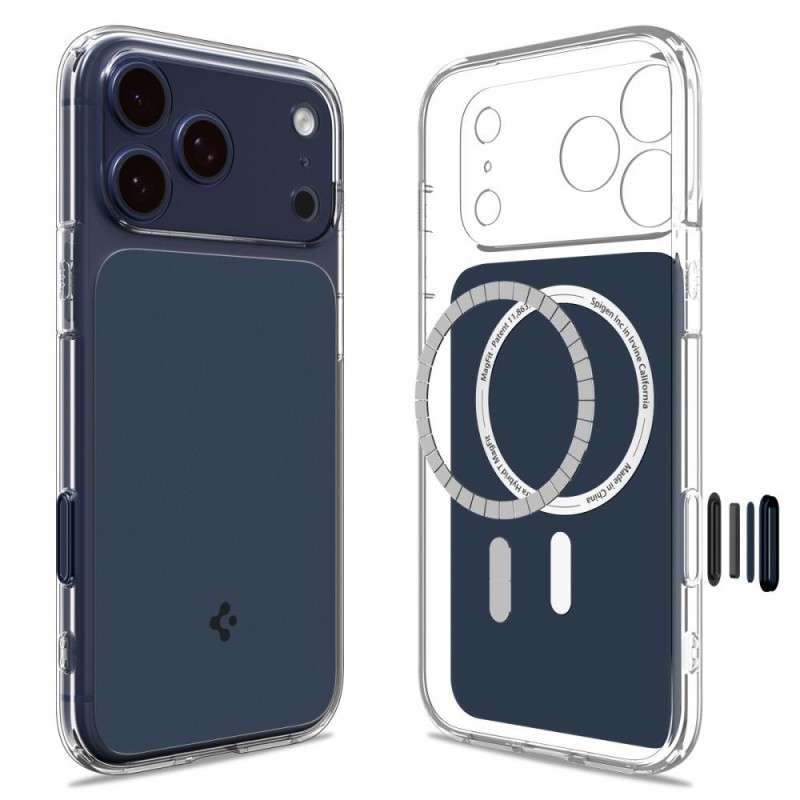 Spigen Ultra Hybrid „T” Magsafe кейс за iPhone 17 Pro мат синьо - Spigen Ultra Hybrid „T” Magsafe кейс за iPhone 17 Pro мат синьо - 8800283316087-ACS10476