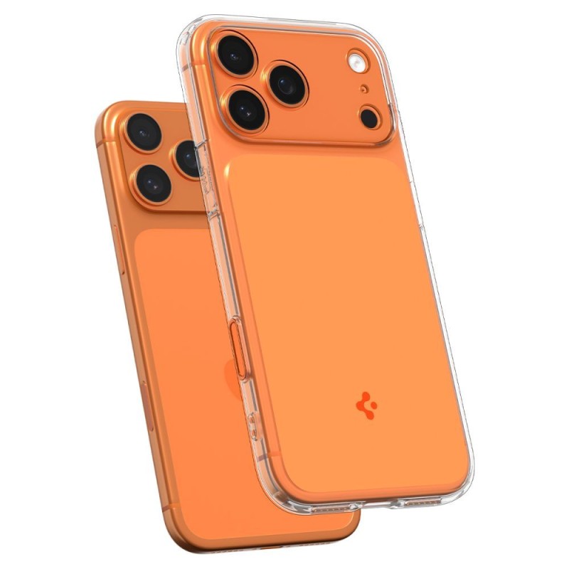 Spigen Ultra Hybrid „T” Magsafe iPhone 17 Pro – лъскав оранжев калъф - 8800283316094-ACS10477
