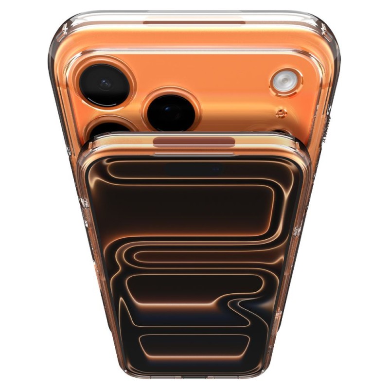 Spigen Ultra Hybrid „T” Magsafe iPhone 17 Pro – лъскав оранжев калъф - 8800283316094-ACS10477