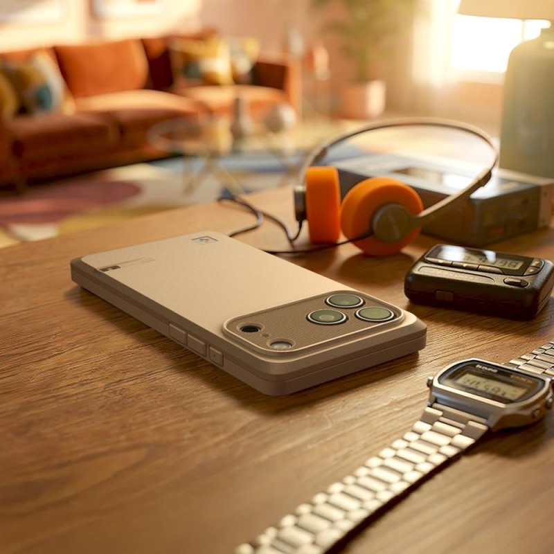 SPIGEN Classic LS MagSafe iPhone 17 Pro Max Stone (бежева) - SPIGEN Classic LS MagSafe iPhone 17 Pro Max Stone (бежева) - 8800283316100-ACS10478