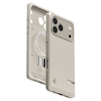 Spigen Classic LS MagSafe за iPhone 17 Pro – Stone (бежов)