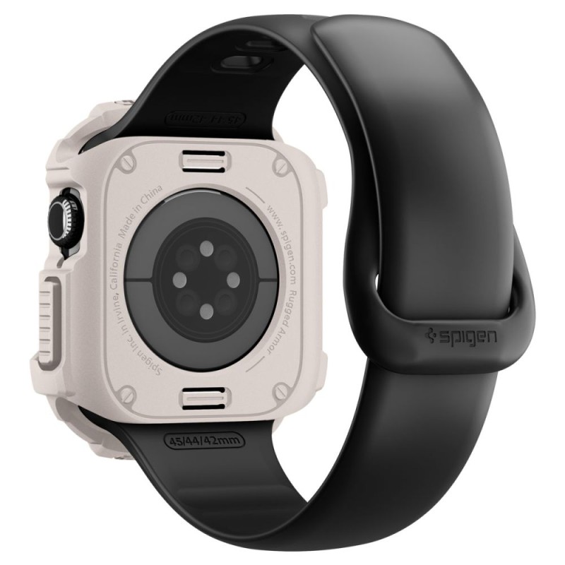 SPIGEN RUGGED ARMOR V2 за Apple Watch 10 / 11 (42 мм) Dune Beige - SPIGEN RUGGED ARMOR V2 за Apple Watch 10 / 11 (42 мм) Dune Beige - 8800283316254-ACS10493