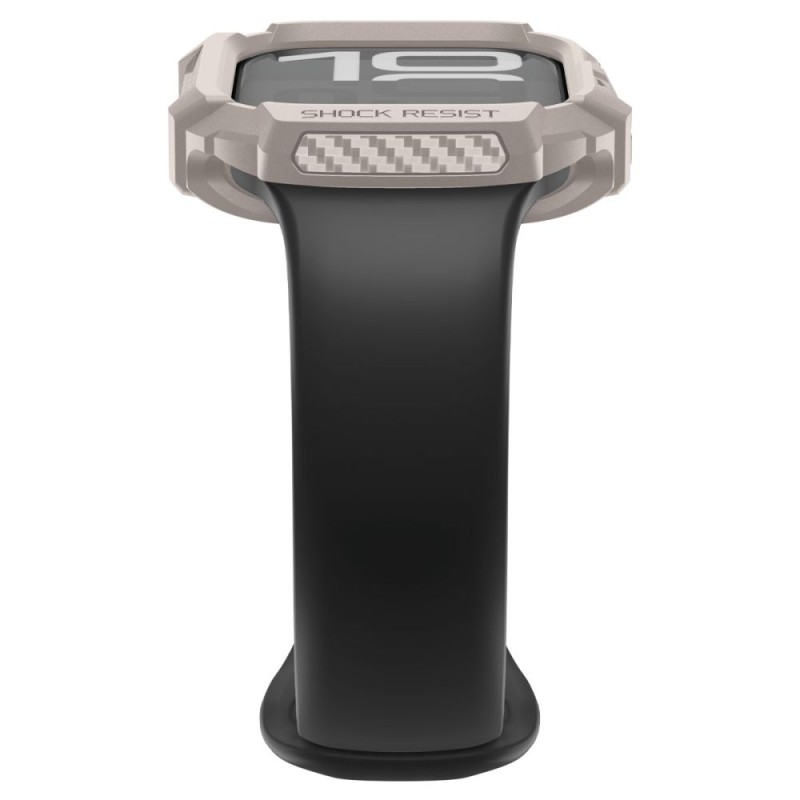 SPIGEN RUGGED ARMOR V2 за Apple Watch 10 / 11 (42 мм) Dune Beige - SPIGEN RUGGED ARMOR V2 за Apple Watch 10 / 11 (42 мм) Dune Beige - 8800283316254-ACS10493