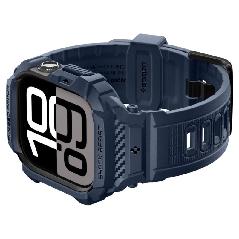 SPIGEN RUGGED ARMOR „PRO” V2 за Apple Watch 10 / 11 (42 мм) Navy Blue - 8800283316278-ACS10495