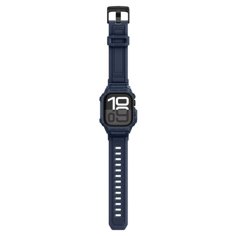 SPIGEN RUGGED ARMOR „PRO” V2 за Apple Watch 10 / 11 (42 мм) Navy Blue - 8800283316278-ACS10495
