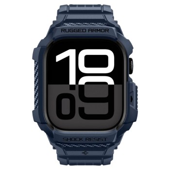 SPIGEN RUGGED ARMOR „PRO” V2 за Apple Watch 10 / 11 (42 мм) Navy Blue