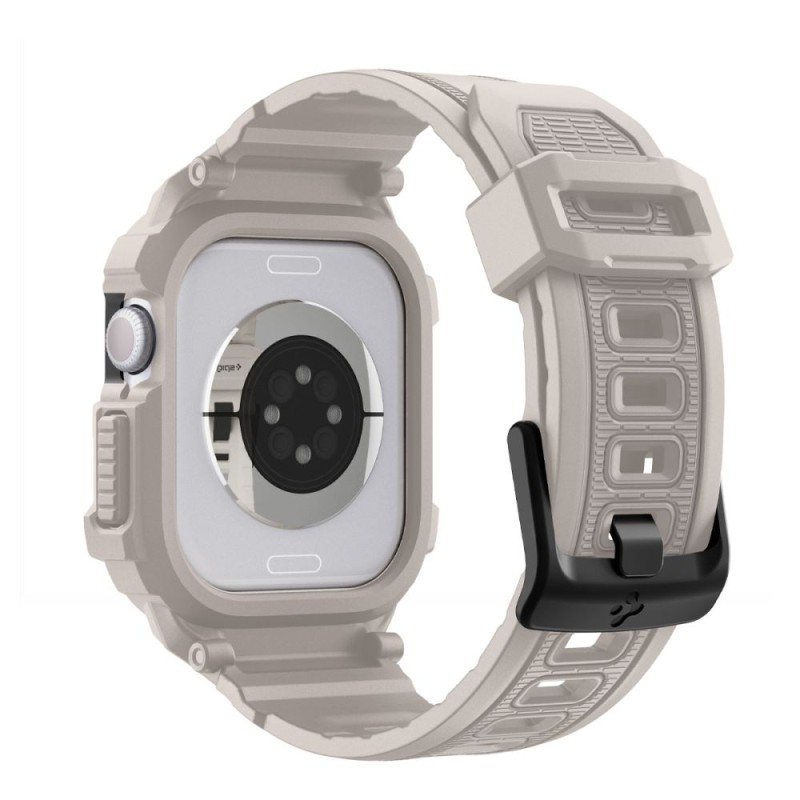 SPIGEN Rugged Armor “Pro” V2 за Apple Watch 10/11 (42 мм) Dune Beige - SPIGEN Rugged Armor “Pro” V2 за Apple Watch 10/11 (42 мм) Dune Beige - 8800283316285-ACS10496